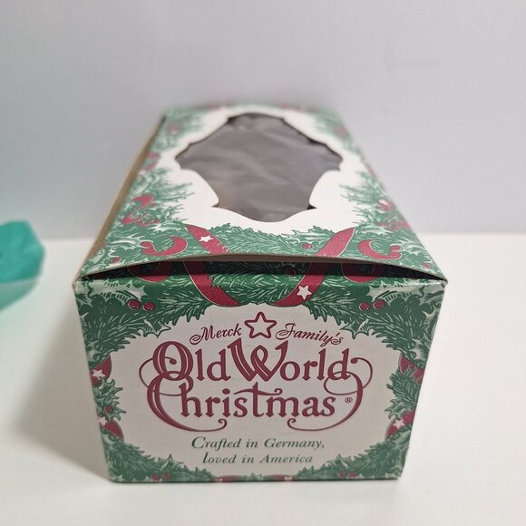 Ebenezer Scrooge Ghost Of Christmas Yet To Come Ornament Old World Blown Glass - Picture 9 of 16